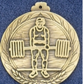 1.5" Stock Cast Medallion (Power Lifting 2)